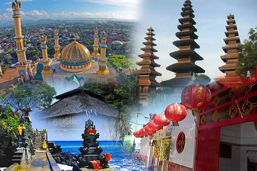 13 Tempat Rekreasi Religius di Indonesia yang Terkenal