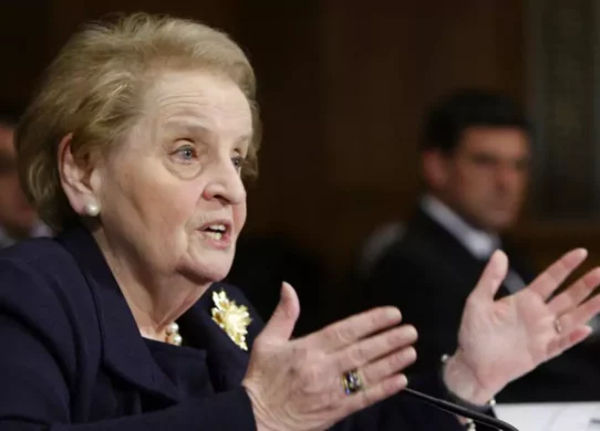 Madeleine Albright, Menteri Luar Negeri Wanita Pertama AS Meninggal Dunia