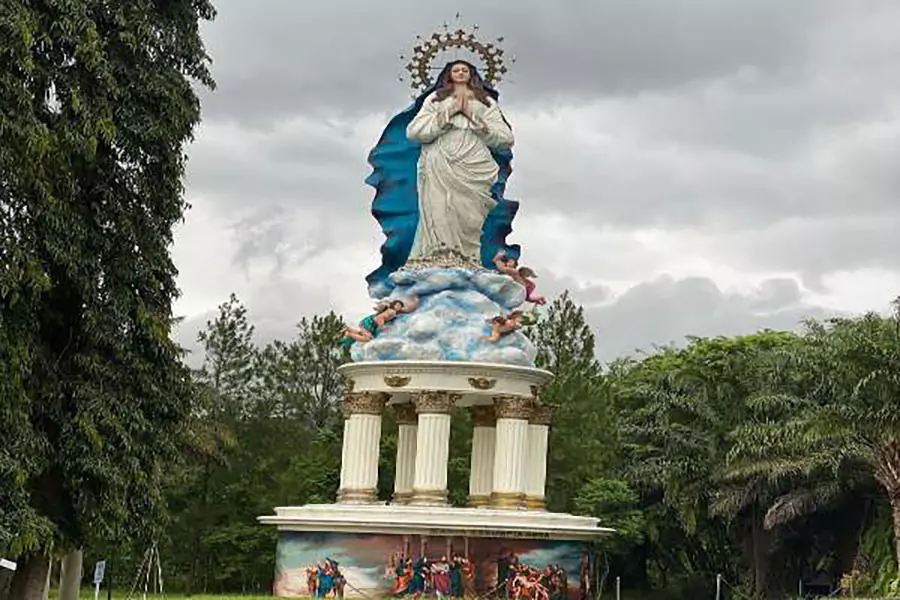 Patung Bunda Maria Paling tinggi Se-Asia Berada di Ambarawa