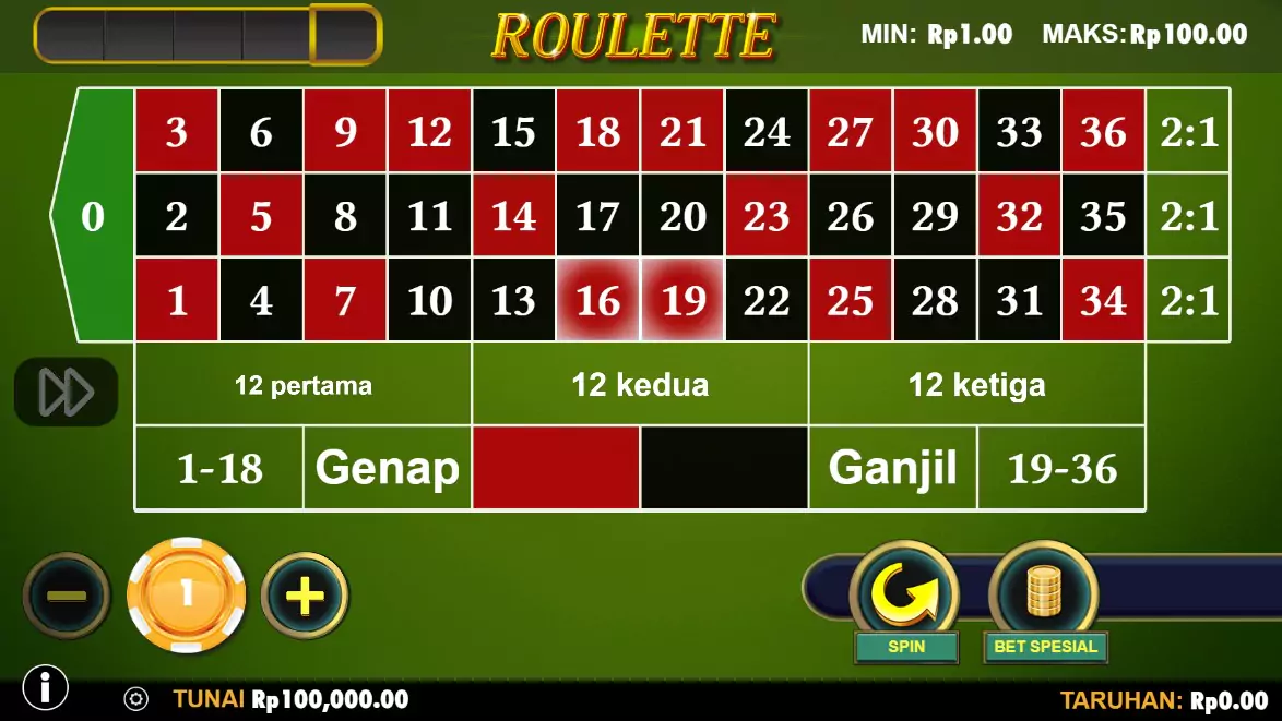 Akun Demo Roulette Online