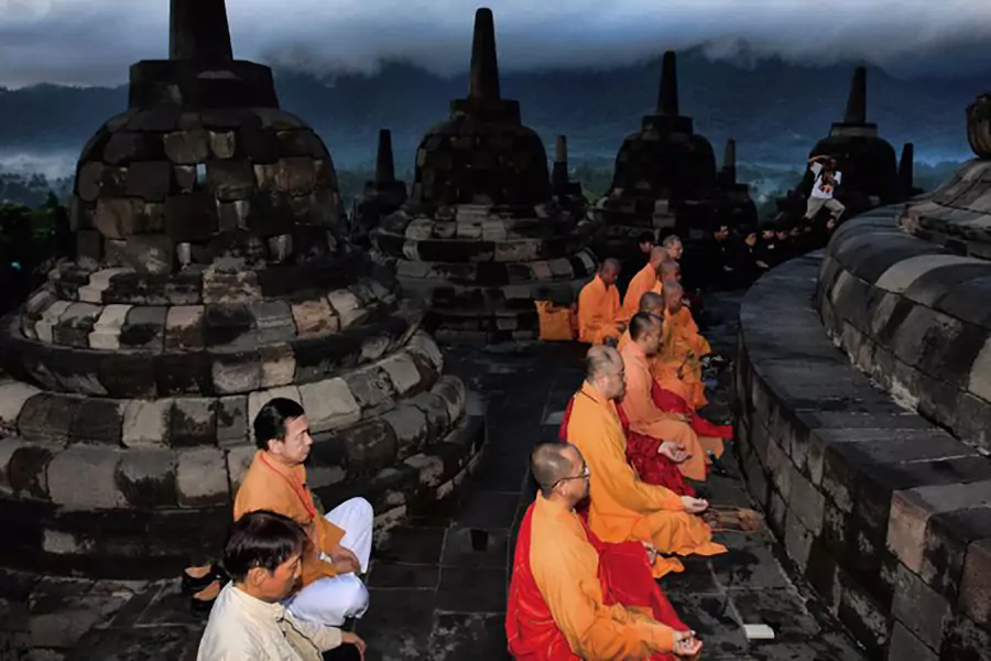 Walubi Saran Candi Borobudur Diatur dengan Ide Rekreasi Religius Buddha